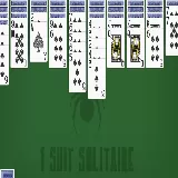 Spider Solitaire 1 Suit
